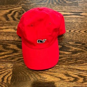 Red and Blue Vineyard Vines Hat